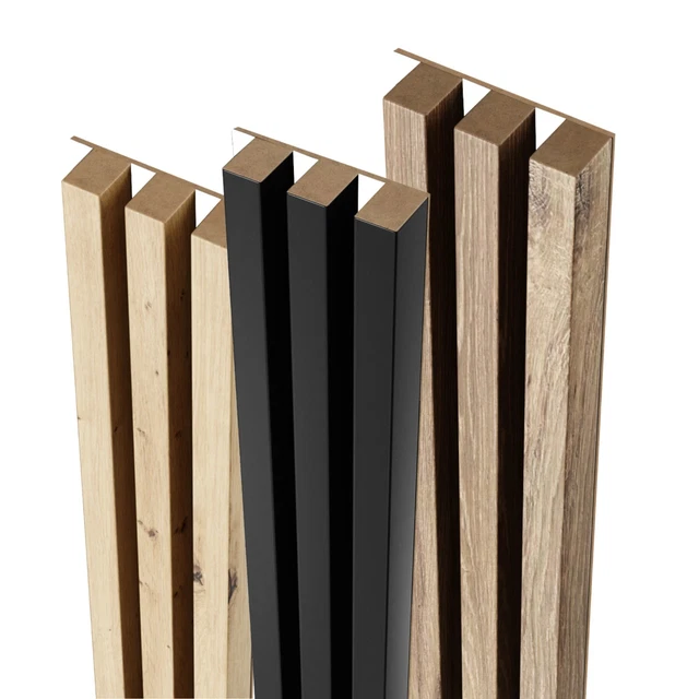 Panneaux Acoustiques Muraux PROVISTON – 1040x520x6 Mm, Feutre Recyclé, Rouge Uni