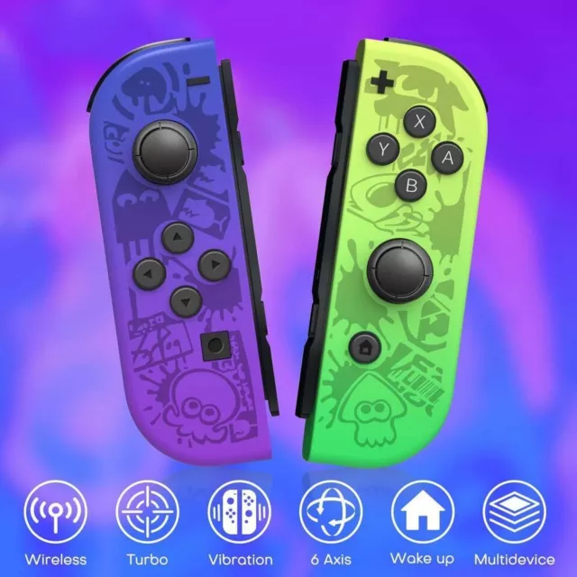 For Nintendo Switch Joy-Con Controller Left Right Wireless 1-Pair Gamepad Joypad 2