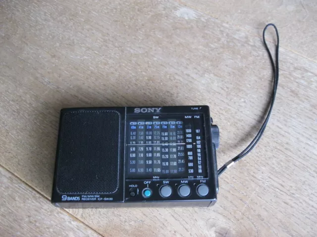 Sony ICF-SW20 Mini Radio MW AM SW FM 3