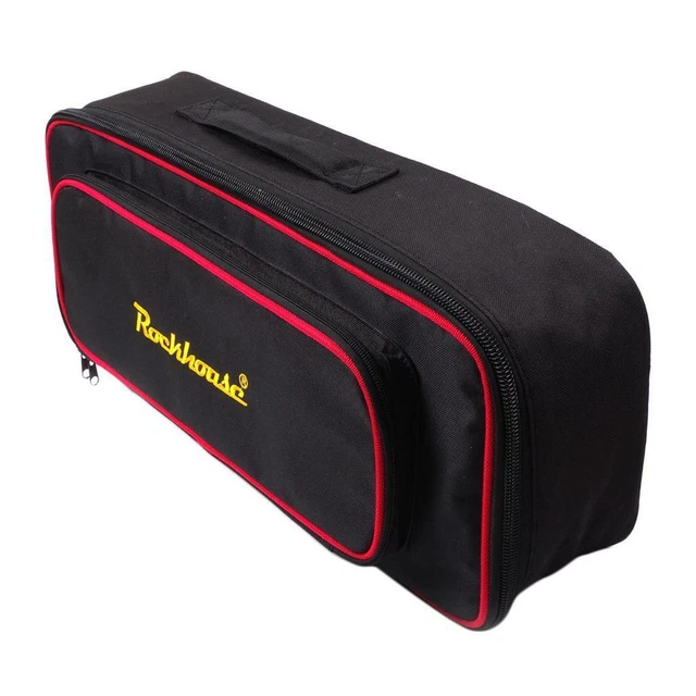 Guitar Effects Pedal Board Bag Padded Utility Black Pedalboard Case 21x5x12"