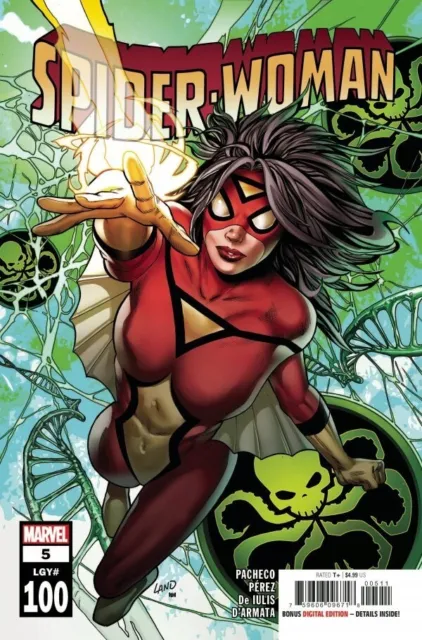 Spider-Woman # 5 : Greg Land Variant Cover