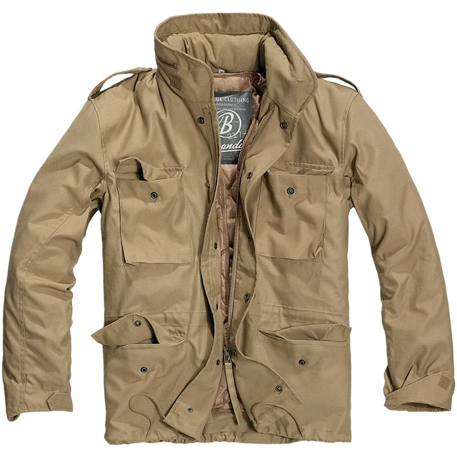 BRANDIT CLASSIC M65 Military Field Jacket Vintage Mens Coat Travel