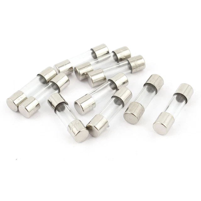 10 Pezzi Veloce Colpo Rapido Fusibile In Vetro 5x20mm 250V 80mA 0.08 A