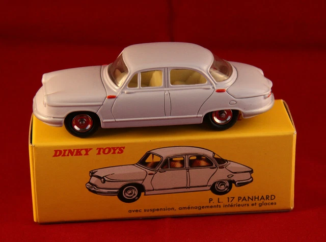 DINKY TOYS / ATLAS  ref.547  P.L.17 PANHARD PARME JANTES CHROMÉES   PORT GRATUIT