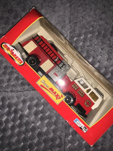 Camion De Pompier Joustra Vintage Années 80 - Boîte D'Origine