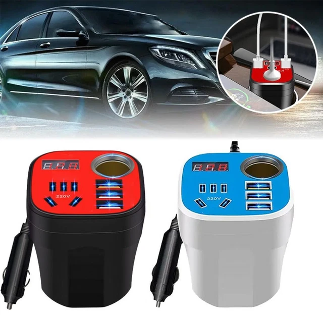 220V Stromwandler Fahrzeug montierte Inverter Autosteckdose-Ladegerät  Auto