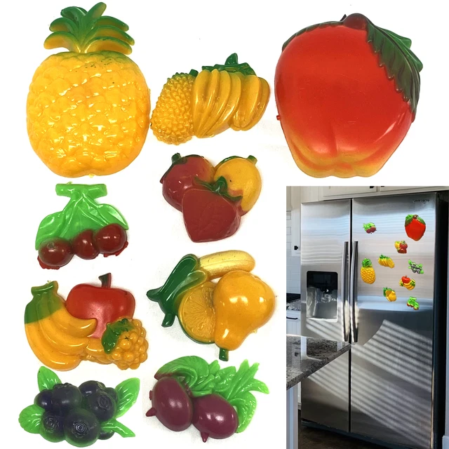 18 PC ASSORTED Fruits Refrigerator Set Food Locker