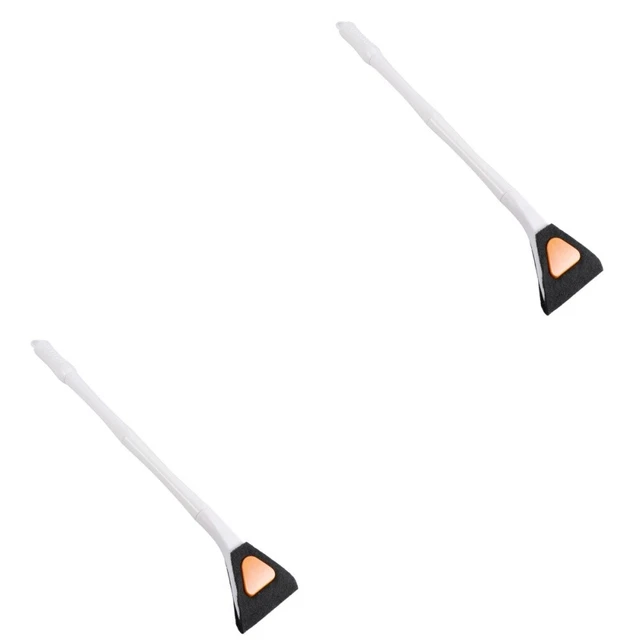2 Count Nettoyeur D'algues Laveur D'aquarium Raclette À Verre Grattoir Pour