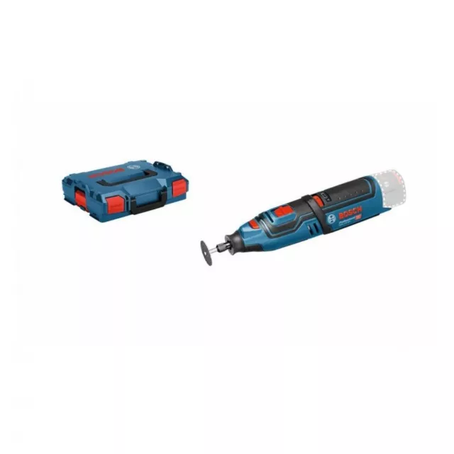 Bosch Akku-Rotationswerkzeug GRO 12V-35, Solo Version (Gerät ohne Akku), L-BOXX