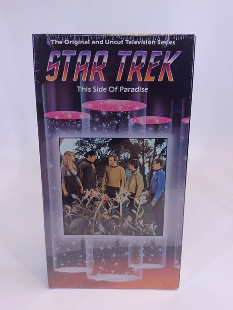 STAR TREK THIS Side Of Paradise VHS 1967 TV Series Episode