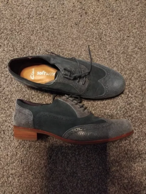 Clarks brogues wide fit store