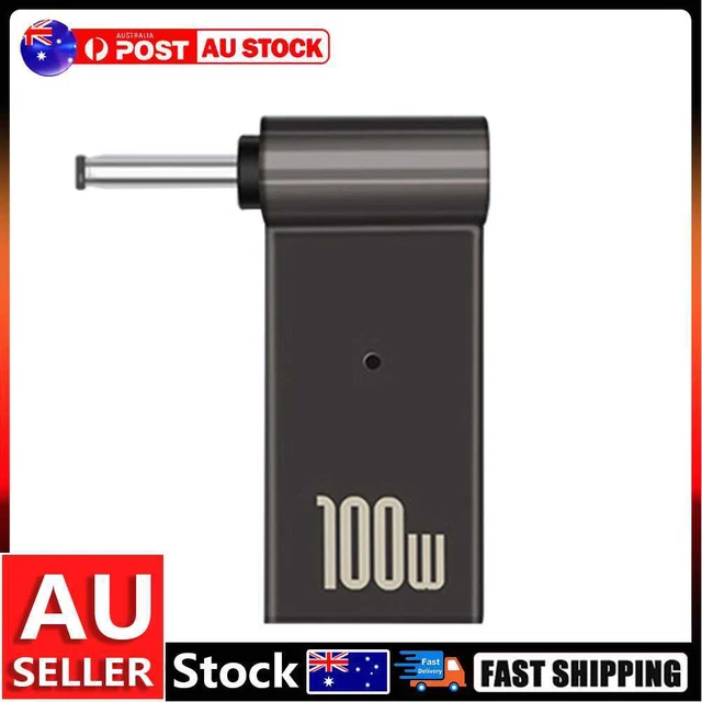PD Type-C Female to DC Male Jack Plug Converter for ASUS 19V (4x1.35mm) AU