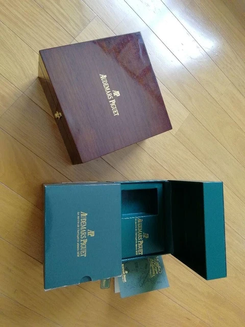 Écrin De Transport Pour Montre Audemars Piguet - Cuir Noir - Boîte De Présentation Single - Japon