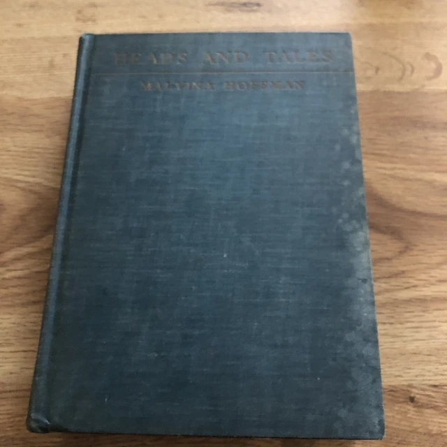 HEADS AND TAILS by Malvina Hoffman First Edition 1936 Illustrated