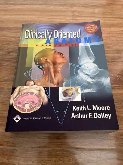 Clinically Oriented Anatomy by Keith L. Moore, Arthur F. Dalley (Paperback,...