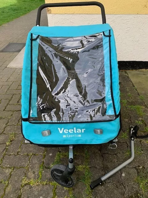 Fahrradanhänger Kinder , 2 Sitzer, Veelar Sports, gebraucht