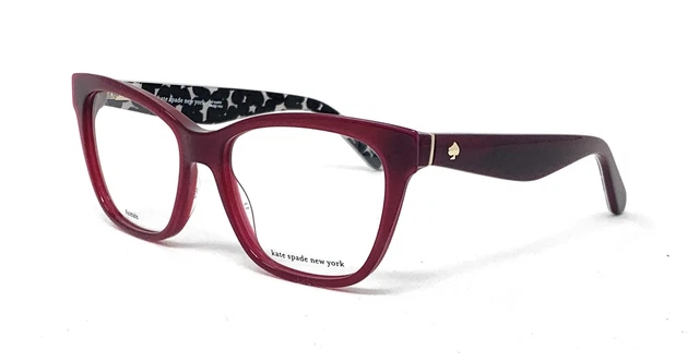 Gafas para mujer KATE SPADE Joyann S4P negro borgoña borde completo 53 mm