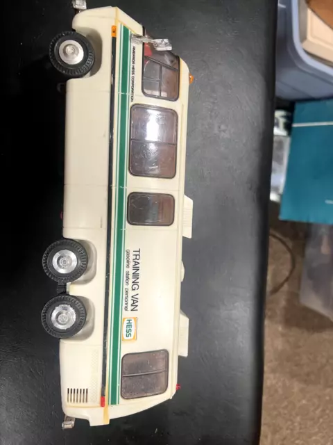 Rare Vintage Hess Training Van RV Toy Vehicle 1978 used with original box