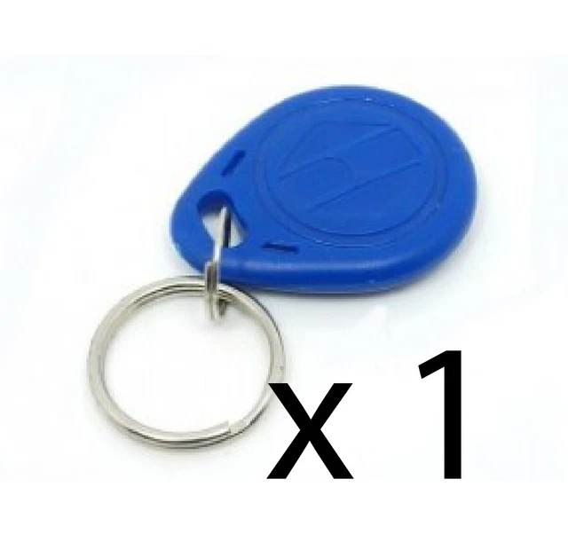 1 badge RFID 125 kHz reprogrammable