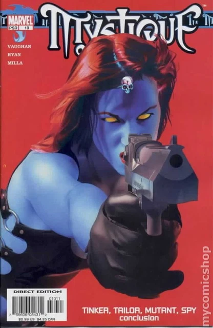 Mystique #10 VG 2004 Stock Image Low Grade
