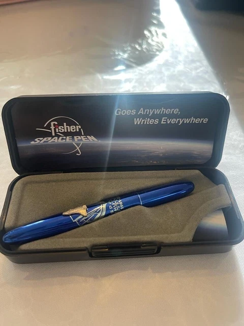 Stylo Space Pen Fisher - Modèle Shuttle Nasa - Acier - Neuf Avec Boîte Collector