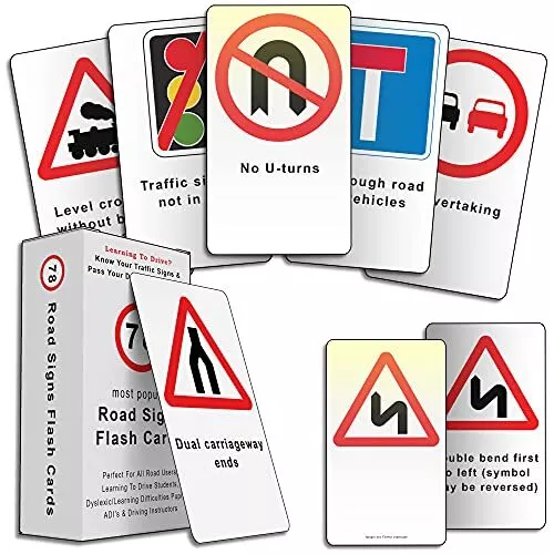 Road Signs Flash Cards Know Your Road Signs Pass Your UK Driving Theory Test.