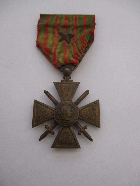 Médaille Croix Des Participants 1914-1918 - Militaria, Neuf, Ruban Inclus