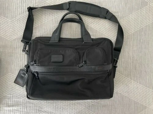 Tumi Alpha 3 Expandable Organizer Laptop Brief