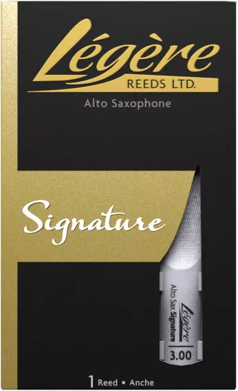 Legere Synthetic Signature Alto Saxophone Reed (Strengths Available)