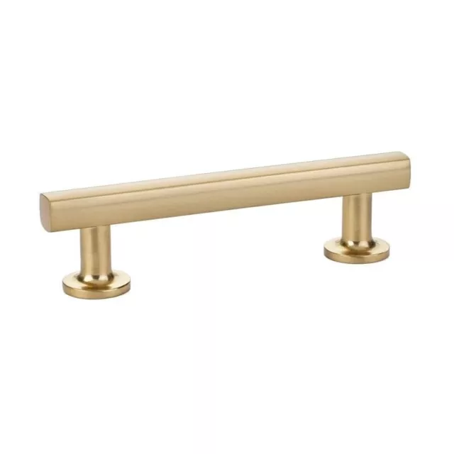 Emtek Freestone Cabinet Pull Satin Brass 10" 86677US4 Urban Modern Collection