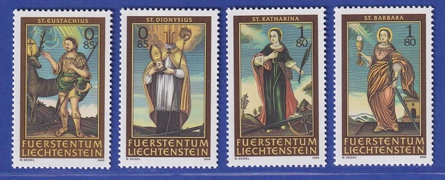 Liechtenstein 2005 Die 14 Nothelfer (III). Mi.-Nr. 1370-73 **