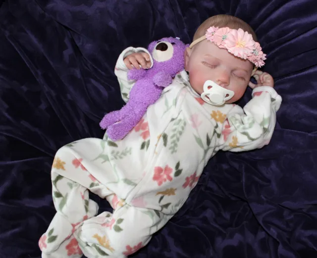 Reborn Baby Dolls Realistic Children's First Doll Lifelike Cloth Body 20" 6 lbs