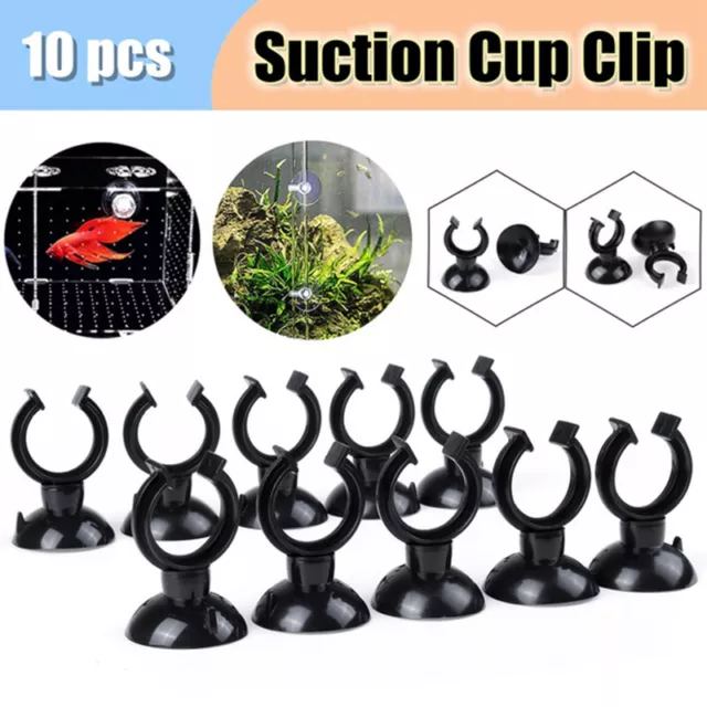 5pcs Suction Cups Led Lights Heating Rods Clip Aquarium Sucker Tube Wire .fa