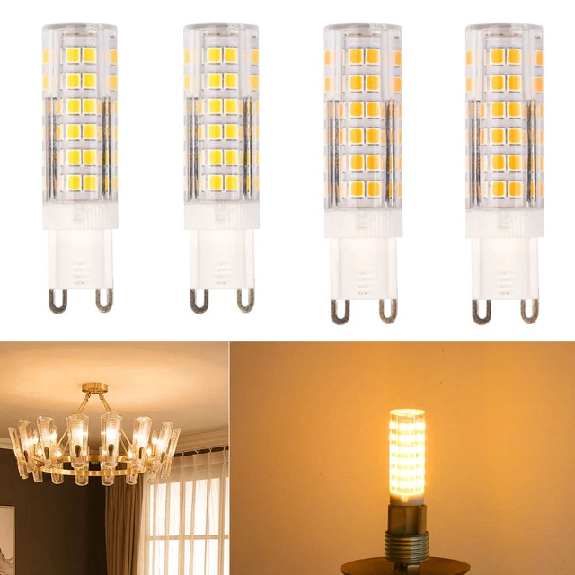 G9 LED 7W Glühbirne warmweiß Ersatz für G9 Halogenkapsel Glühbirnen