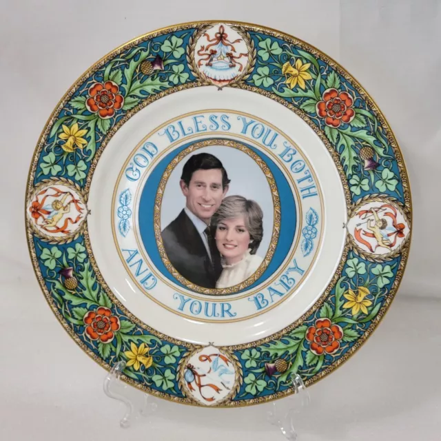 Prince Of Wales Plate Commemoration Birth Of H.r.h. Prince William 1982