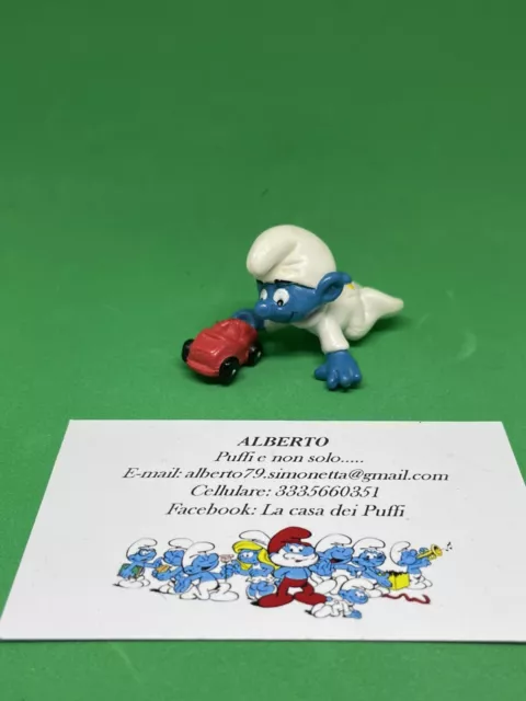 Puffi Smurfs Puffo Baby Puffo Con Macchinina Baby With Car 20215