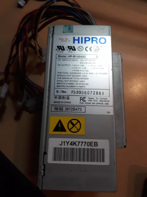 HIPRO 100W power Supply HP-M1454A3 (Second one)