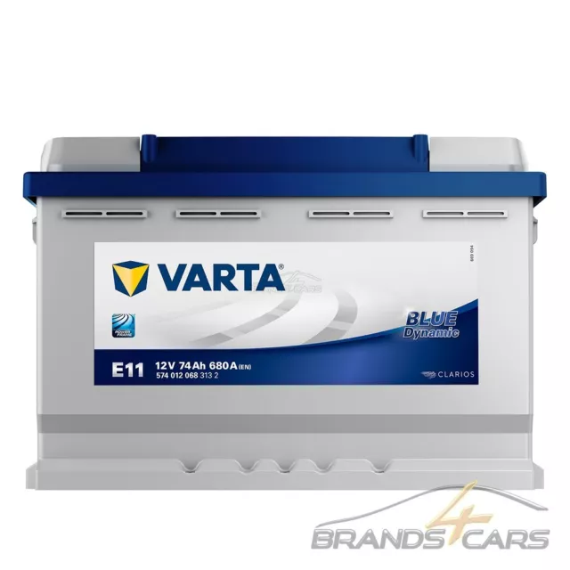 VARTA AUTOBATTERIE 12V 74Ah STARTERBATTERIE 680A ERSETZT 65AH 66 68 69 70 71 75