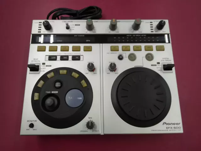 Pioneer EFX-500 DJ Turntable Mixer Controller Effector Good Condition From Japan