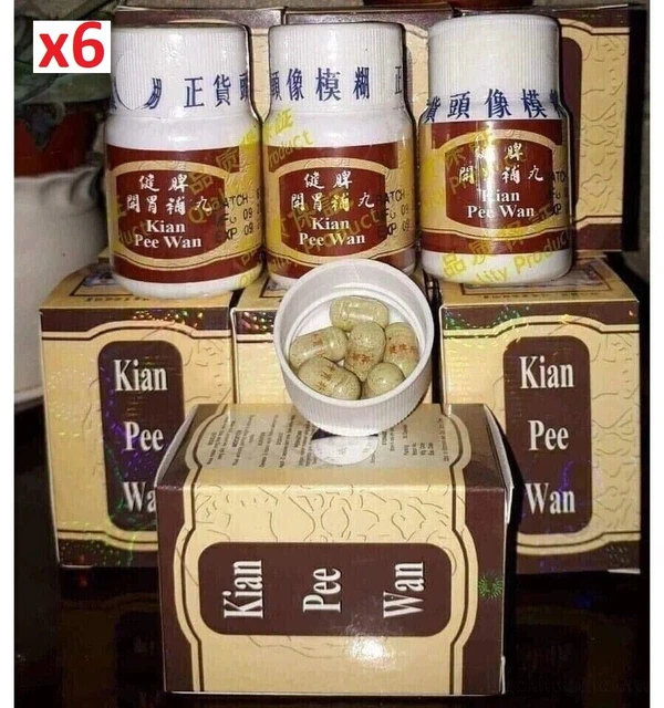 06x Kian Pee Wan - Estimulante del apetito, aumento de peso
