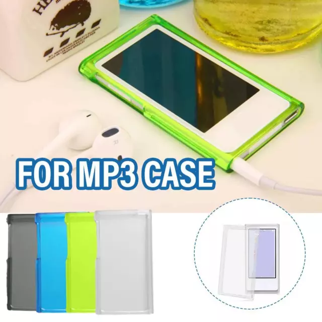 Clear Glossy TPU Gel Case for Apple iPod Nano 7th Generation Cover Sh