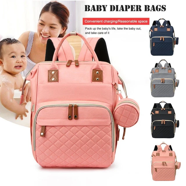 Baby Diaper Bag Nappy Stroller Bags For Baby Maternity Bag Crib. Backpacks N4D7