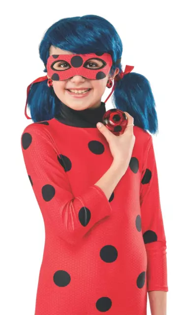 Milagroso Ladybug Yo-Yo Niña Superhéroe Disfraz Día Del Libro Pendientes