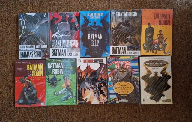 Batman Comic Paperback Grant Morrison Run DC Comics komplett Panini