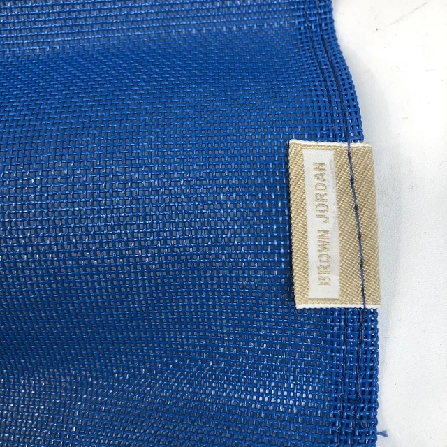 BROWN JORDAN NOMAD patio furniture replacement sling Marine blue