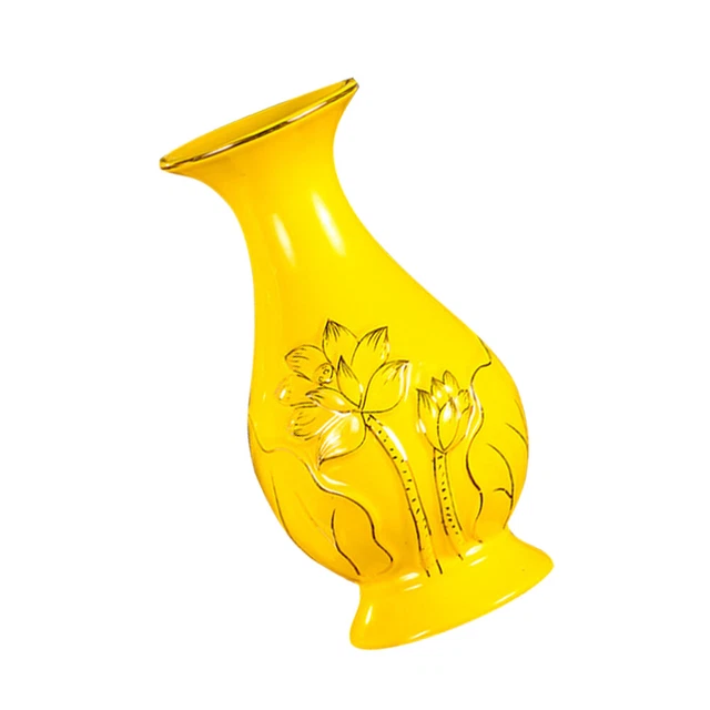 3 Count Hand Painted Chinese Vase Simplicity Desktop Ceramic