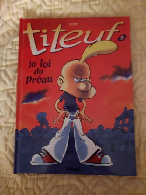 Titeuf Tome 9: la loi du préau /en très bon état