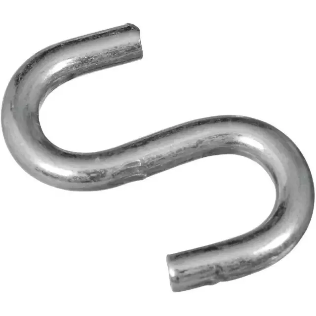 National 1-1/2 In. Zinc Heavy Open S Hook (4 Ct.) N121616 National N121616
