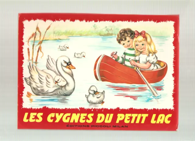 Livre Anime Pop Up - Les Cygnes Du Petit Lac - Editions Piccoli Milan.