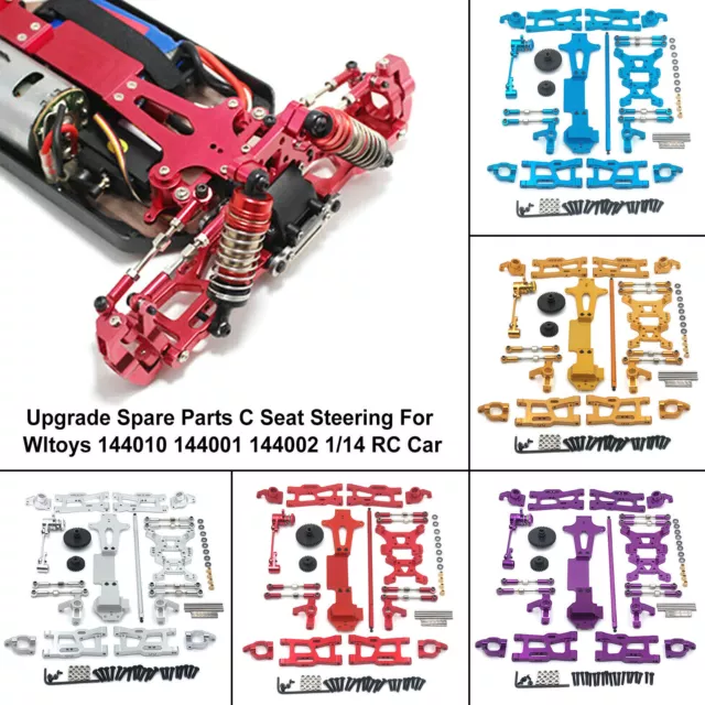 Upgrade Ersatzteile C Sitzlenkung Für Wltoys 144010 144001 144002 1/14 RC Car AH